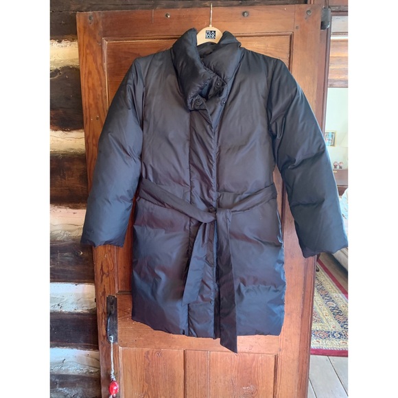 GAP Jackets & Blazers - Black long puffer coat by Gap